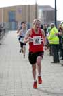 Graeme Cook (NSP) finishing the Transped Blyth Valley 10k.